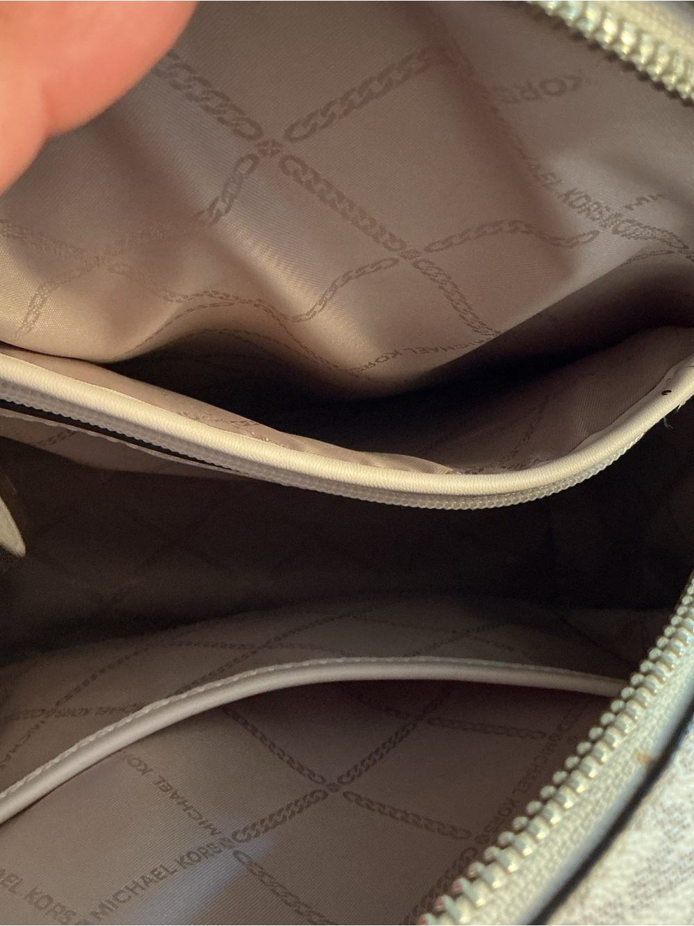 Michael Kors Teal Ombre Logo Backpack like new - Picture 9 of 10